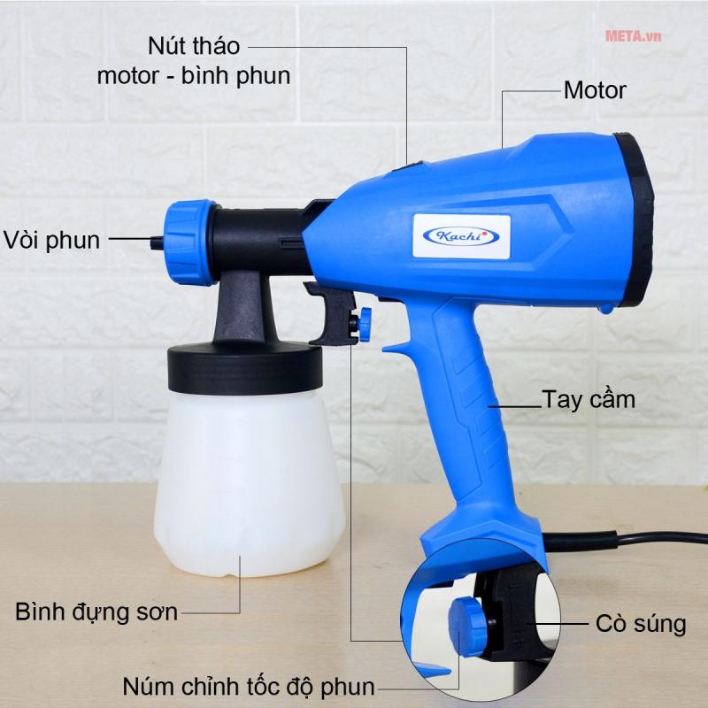 Máy phun sơn cầm tay Kachi MK07