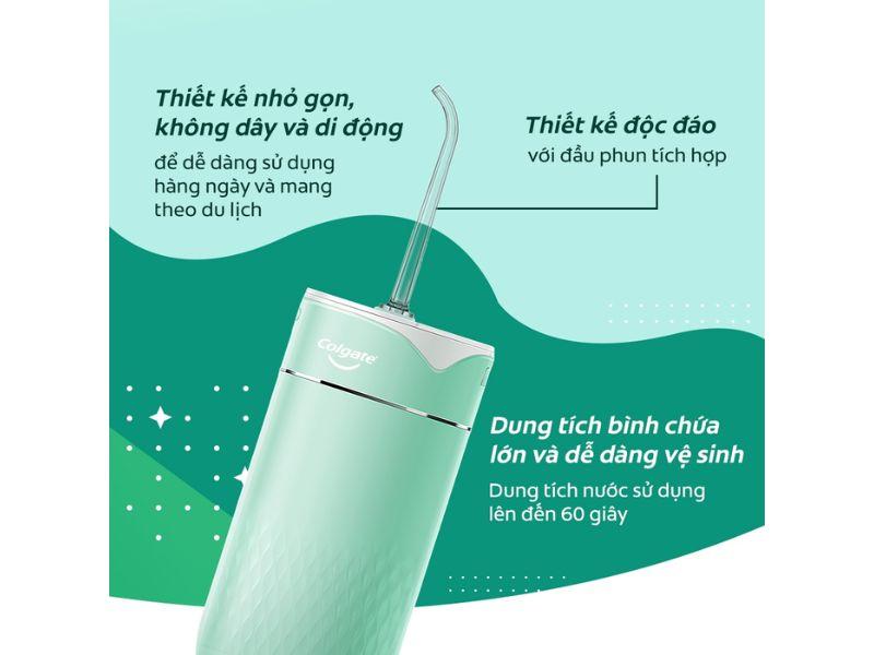 Máy tăm nước Colgate cầm tay IPX7