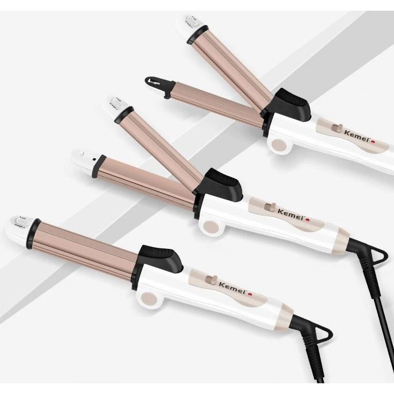 Máy uốn tóc đa năng 3 in 1 Kemei KM-8851