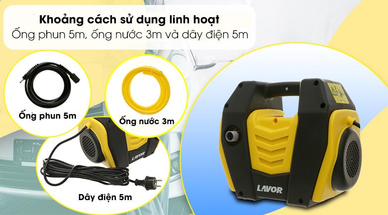 Máy xịt rửa áp lực cao Lavor Hero 105AC 850W