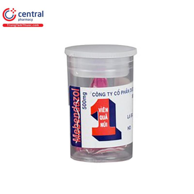 Viên nhai tẩy giun Mebendazol