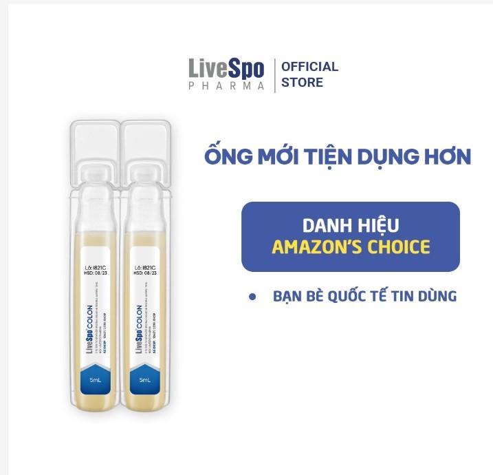 Men vi sinh 60 tỷ bào tử lợi khuẩn - LiveSpo Colon