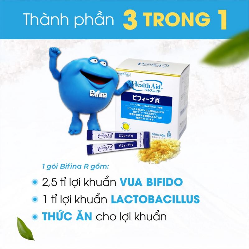 Men vi sinh Bifina Nhật Bản