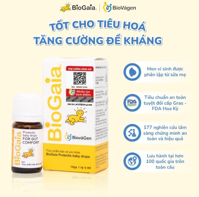 Men vi sinh ﻿BioGaia ProTectis Drops