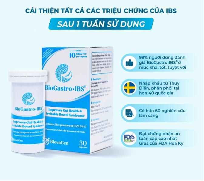 Men vi sinh BioGastro IBS