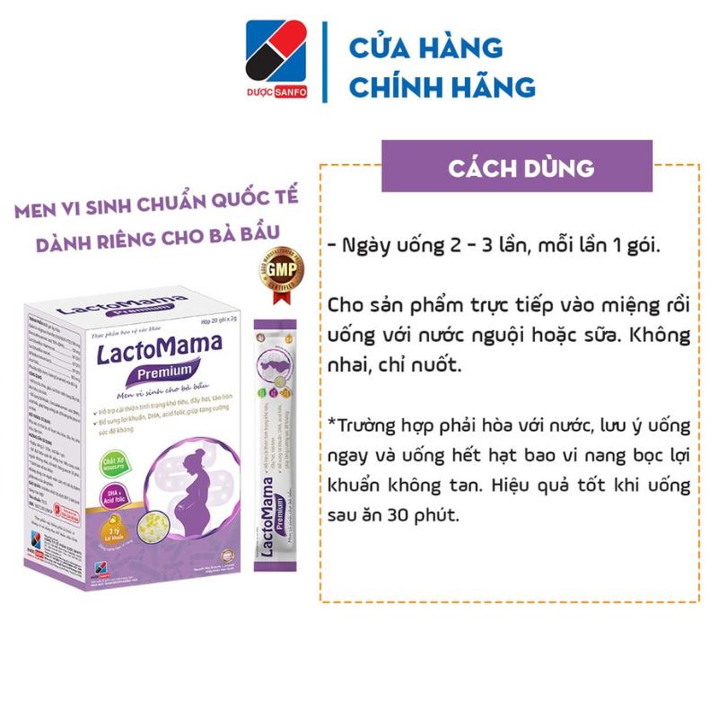 Men vi sinh Lactomama Premium
