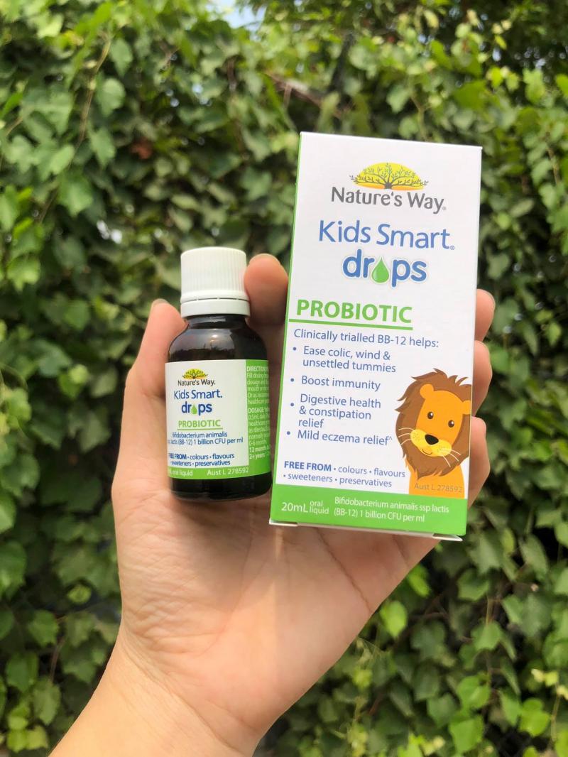 Men vi sinh Nature's Way Kids Smart Drops Probiotic