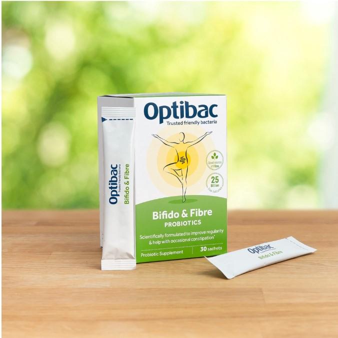 Men vi sinh Optibac Probiotics Bifido & Fibre