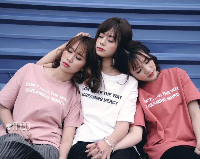 Những mẫu áo thun năng động, trẻ trung, cá tính của Méo Shop
