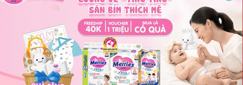 Tã thương hiệu Merries
