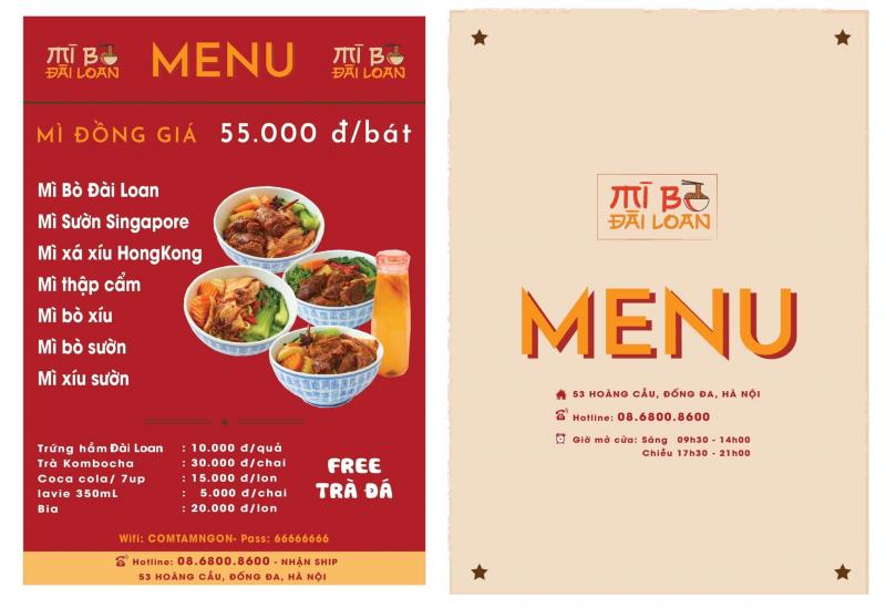 Mì Bò Đài Loan