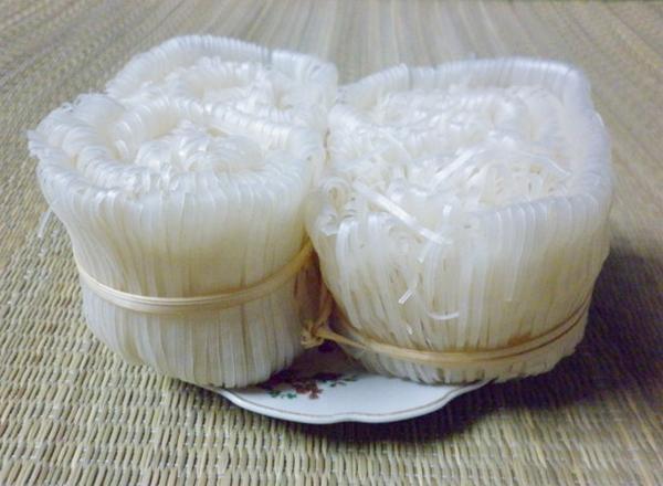 Sản phẩm mì chũ Lục Ngạn
