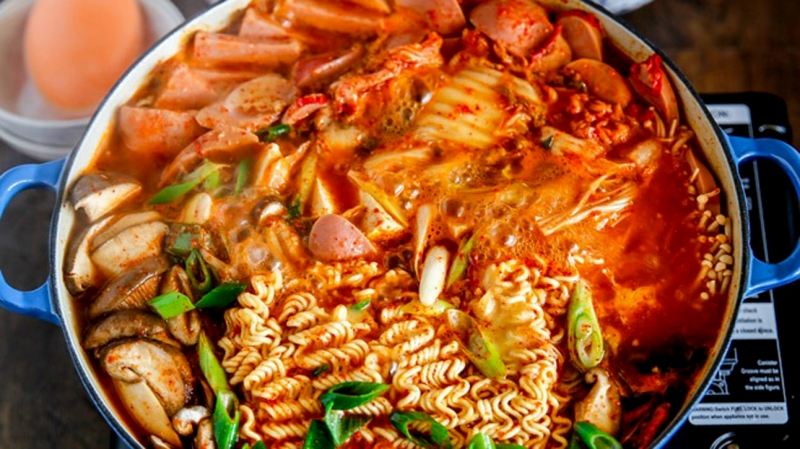 Mì kim chi Hàn Quốc