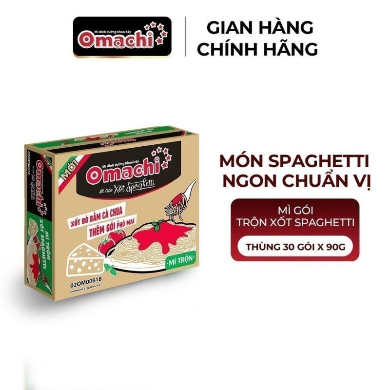 Mì Omachi Mì Trộn Xốt Spaghetti Gói