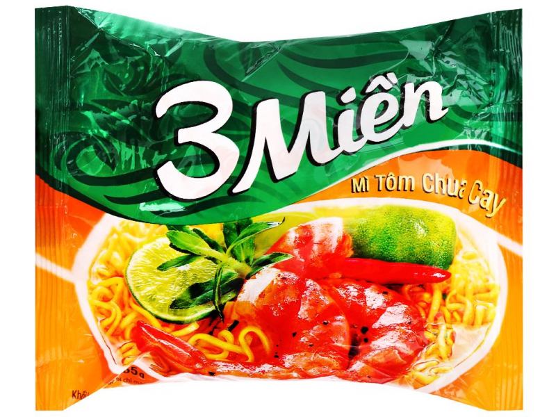Mì tôm 3 miền