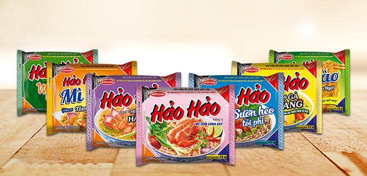 Tổng hợp 7 vị Mì tôm Hảo hảo