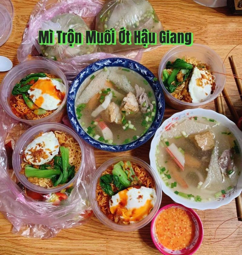 Mì Trộn Muối Ớt  Hai Liễu