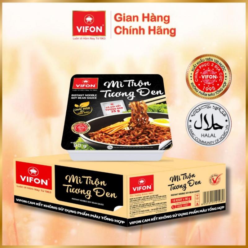 Mì trộn tương đen Vifon 90g