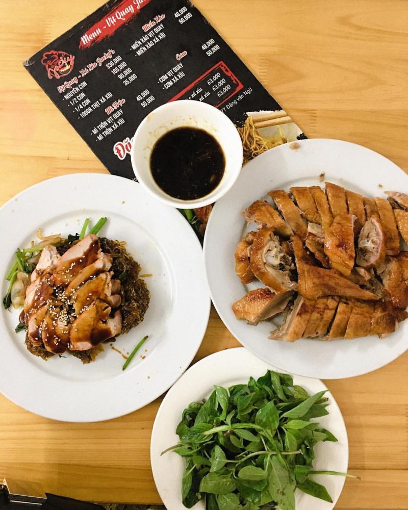 Mì trộn vịt quay Jacky