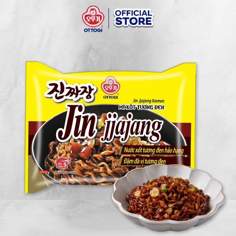 Mì trộn xốt tương đen Jin Jjajang Ramen Ottogi