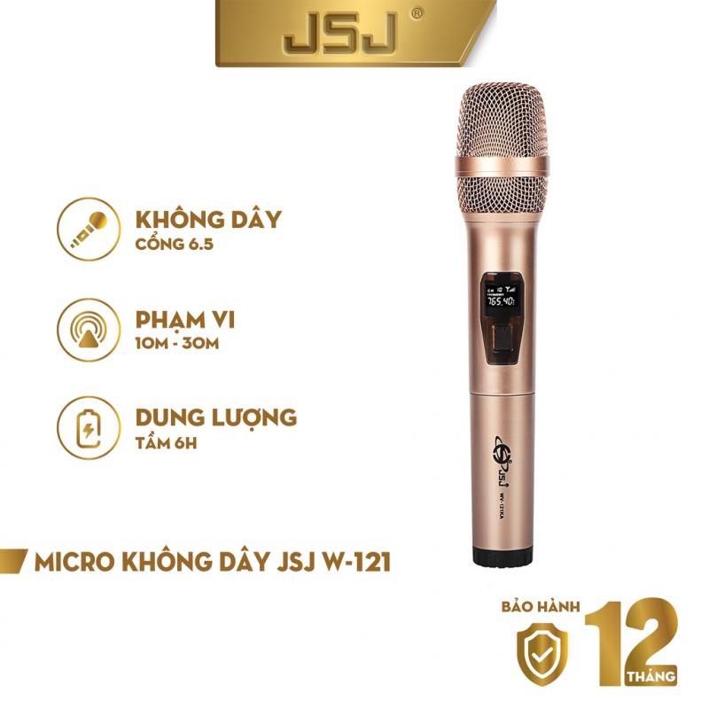 Micro karaoke không dây cao cấp JSJ W221