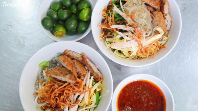 Miến trộn mực