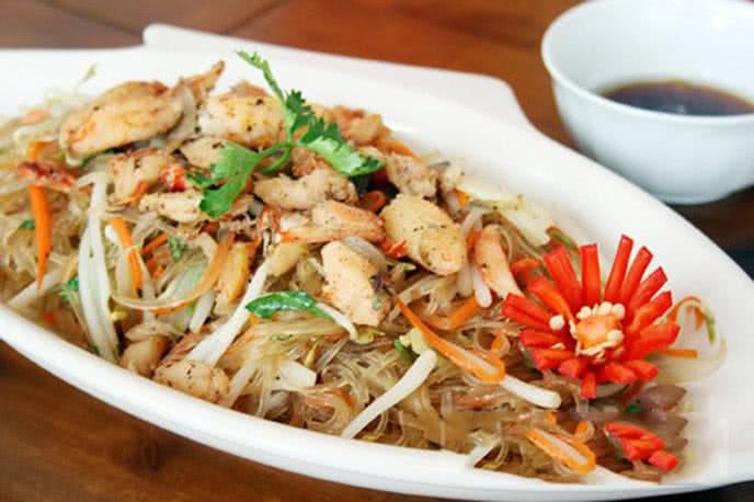 Miến xào cua biển