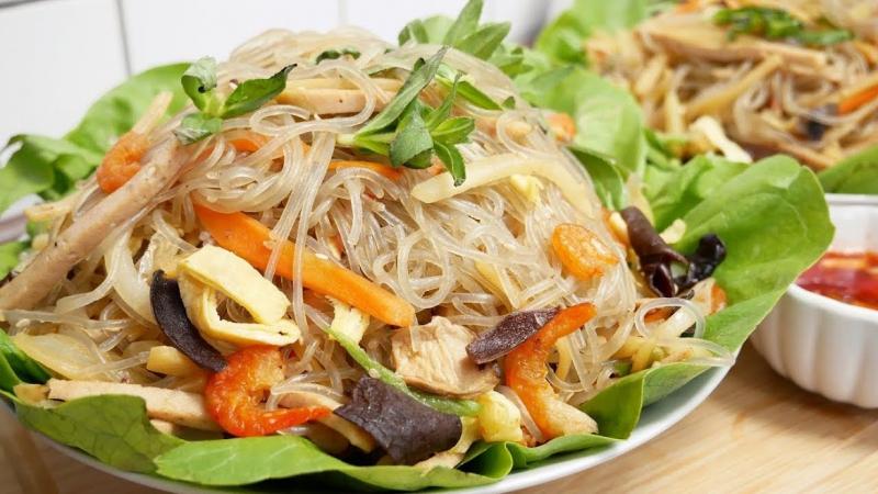 Miến xào thập cẩm