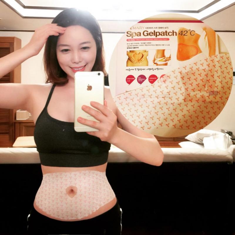 Miếng dán bụng Spa Gel Patch 42 độ C