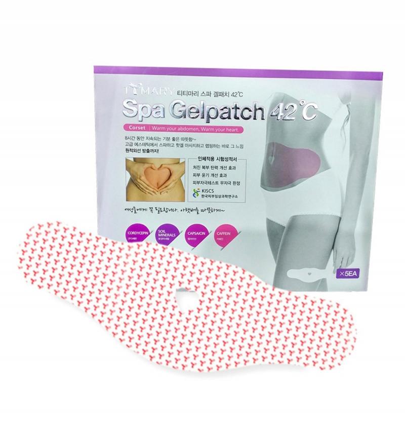 Miếng dán bụng Spa Gel Patch 42 độ C