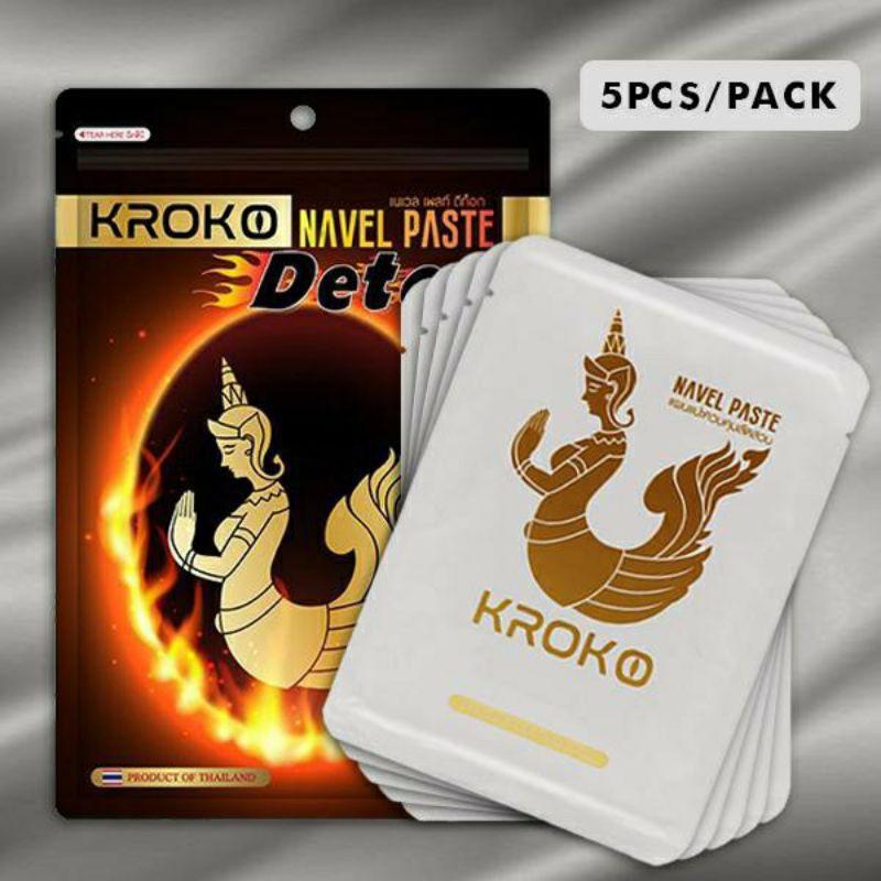 Miếng dán tan mỡ Kroko Detox Navel Paste