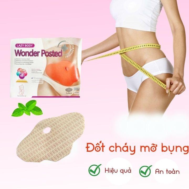Miếng dán tan mỡ LAZY BODY WONDER POSTED