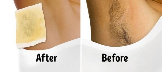 Miếng wax lông bằng đường