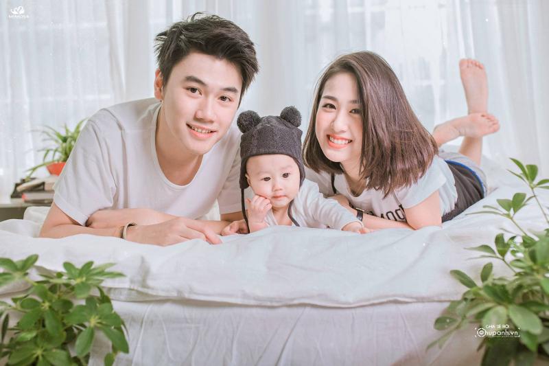 Chụp ảnh gia đình đẹp tại Mimosa Studio
