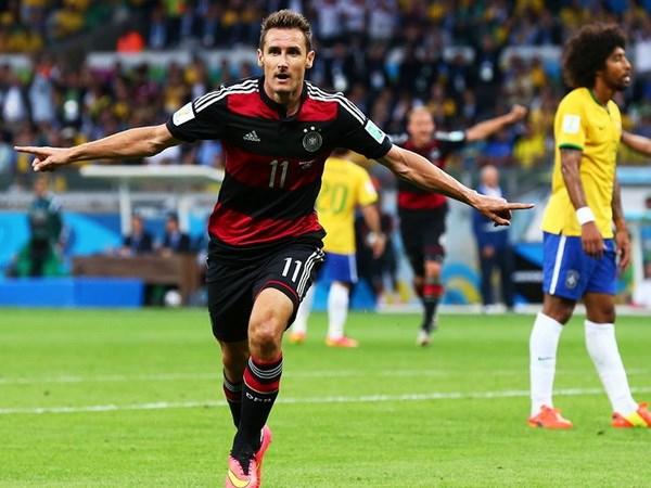 Miroslav Klose cầu thủ có nhiều số bàn thắng nhất tại các vòng chung kết World Cup