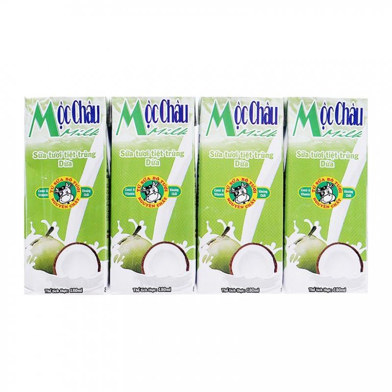 Sữa tươi tiệt trùng Mộc Châu