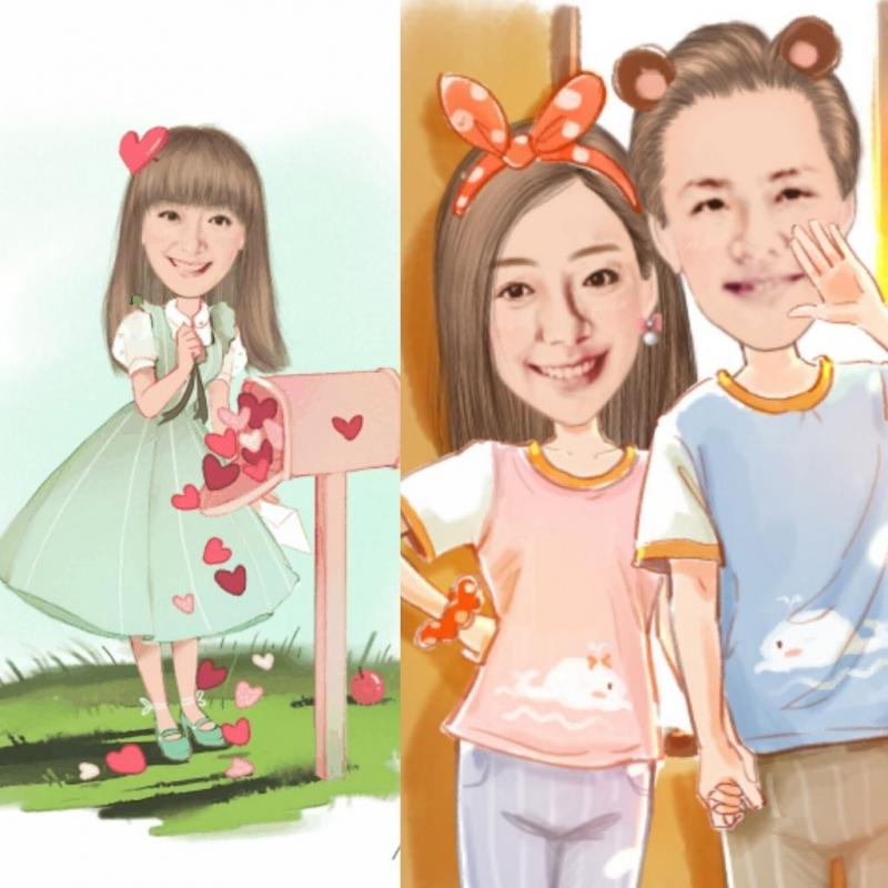 Một bức ảnh được chuyển từ phần mềm MomentCam