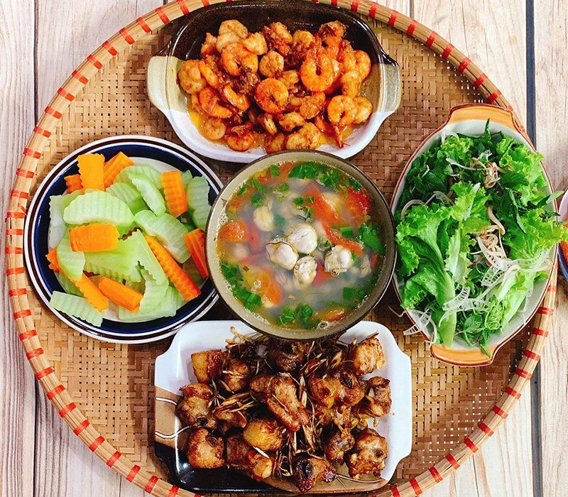 Món ăn, bữa ăn do chính tay bạn nấu