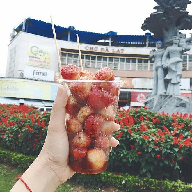 Dâu lắc chợ Đà Lạt