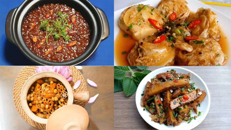Món chay quá mặn