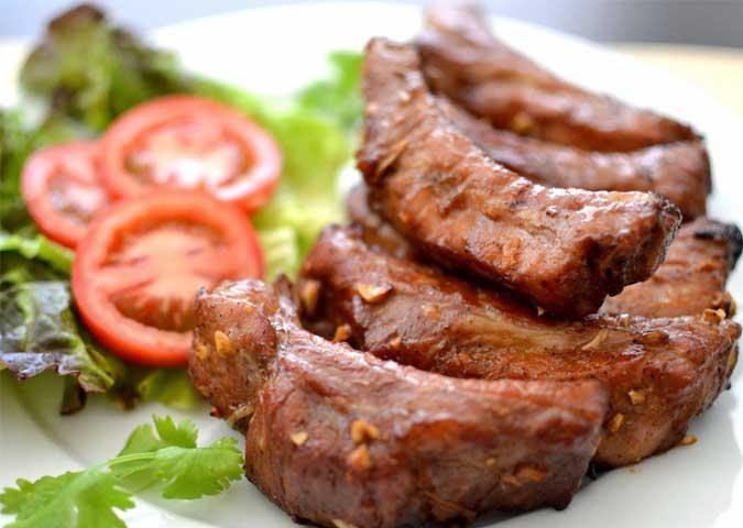 Món sườn nướng