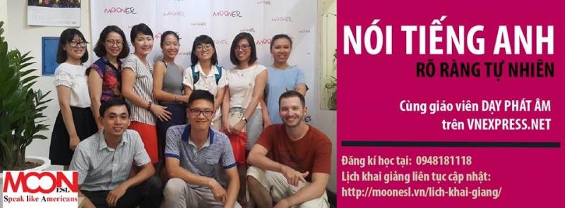 Khoá học phát âm tại Moon ESL