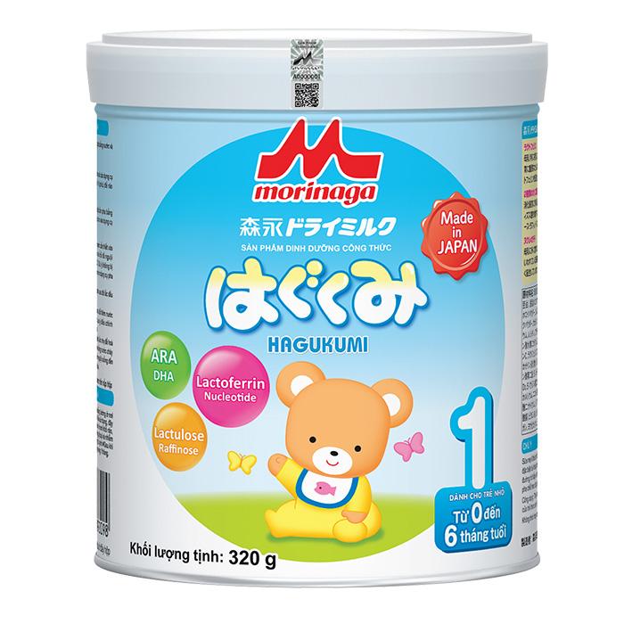 Morinaga Nhật Bản 1 dành cho trẻ 0-6 tháng tuổi