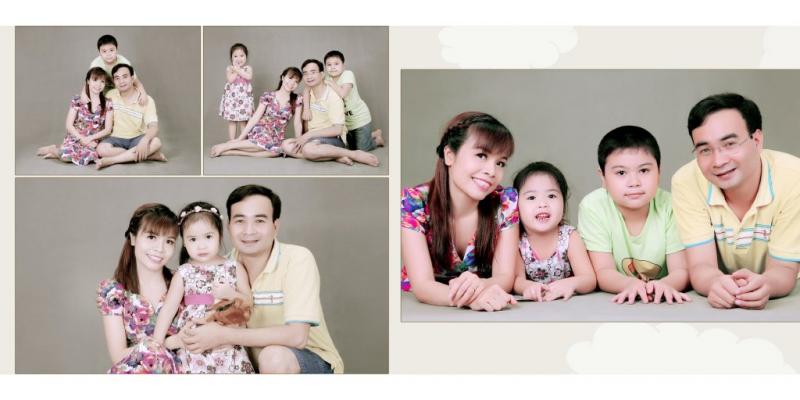 Tặng bố mẹ album ảnh gia đình