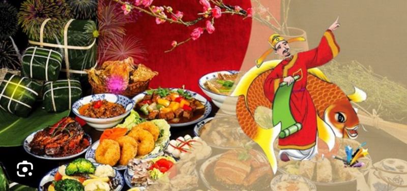 Những vật cúng phụ trong cúng ông Táo