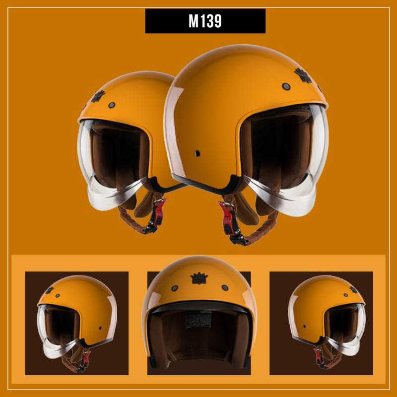 Mũ bảo hiểm 3/4 đầu Royal M139