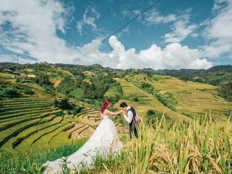 Mù Cang Chải, nơi chụp ảnh cưới đẹp ở miền Bắc