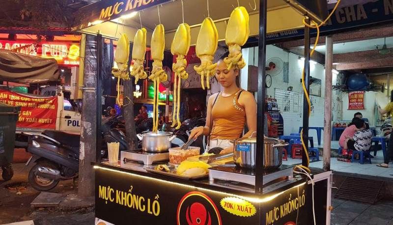 Xe mực đặc biệt thu hút du khách