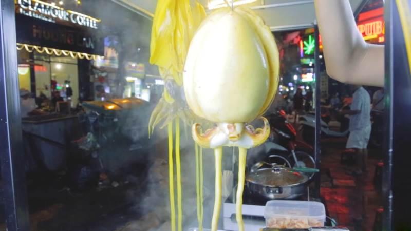 Mực to, thơm ngon hấp dẫn