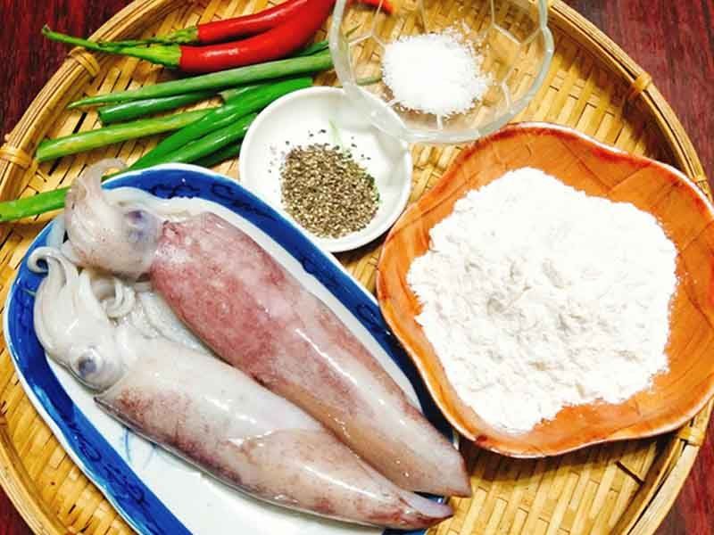 Mực nướng chao